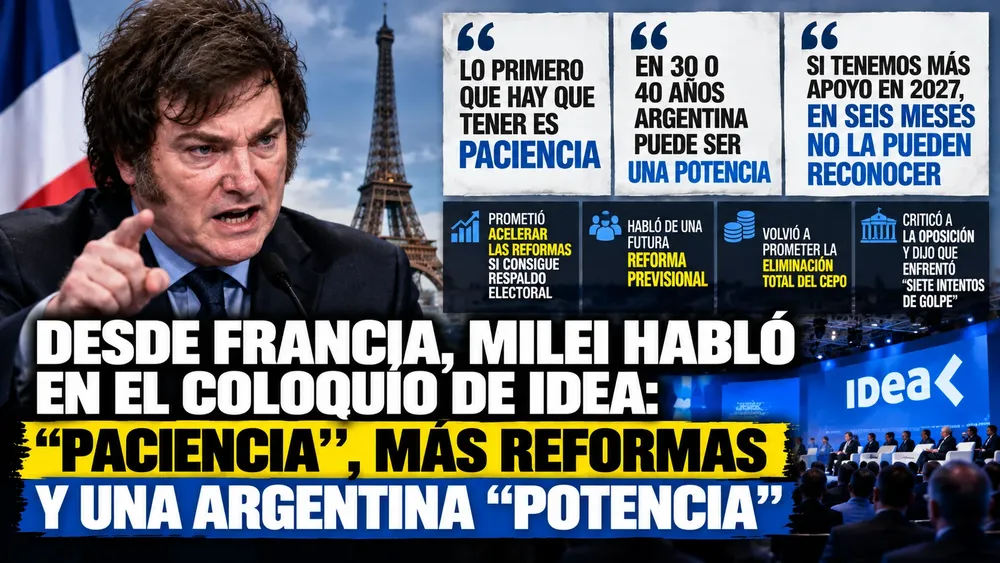 Milei Francia