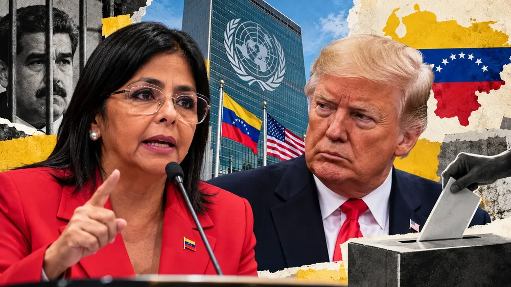 Trump y Delcy